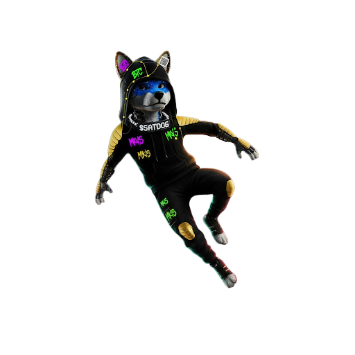 Satdog Tokenomics Art